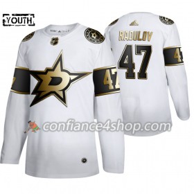 Adidas Maillot de Hockey Dallas Stars Alexander Radulov 47 Adidas 2019-20 Golden Edition Blanc Authentic - Enfant